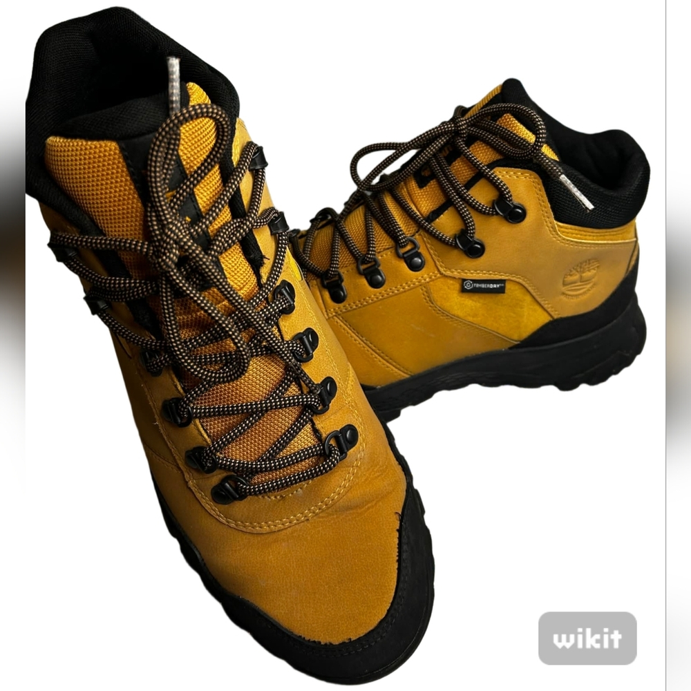 Timberland Men's Yellow Hiking Boots